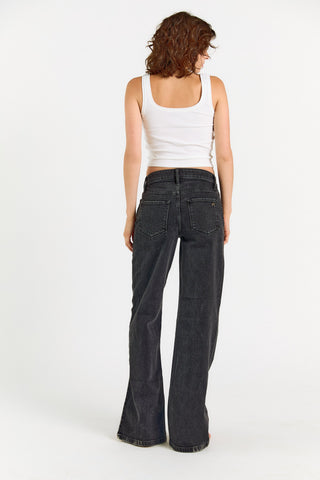 The Rebel Wide Leg - Carbon - Glamourous Grace