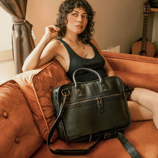 Hank Double Zip Briefcase - Glamourous Grace