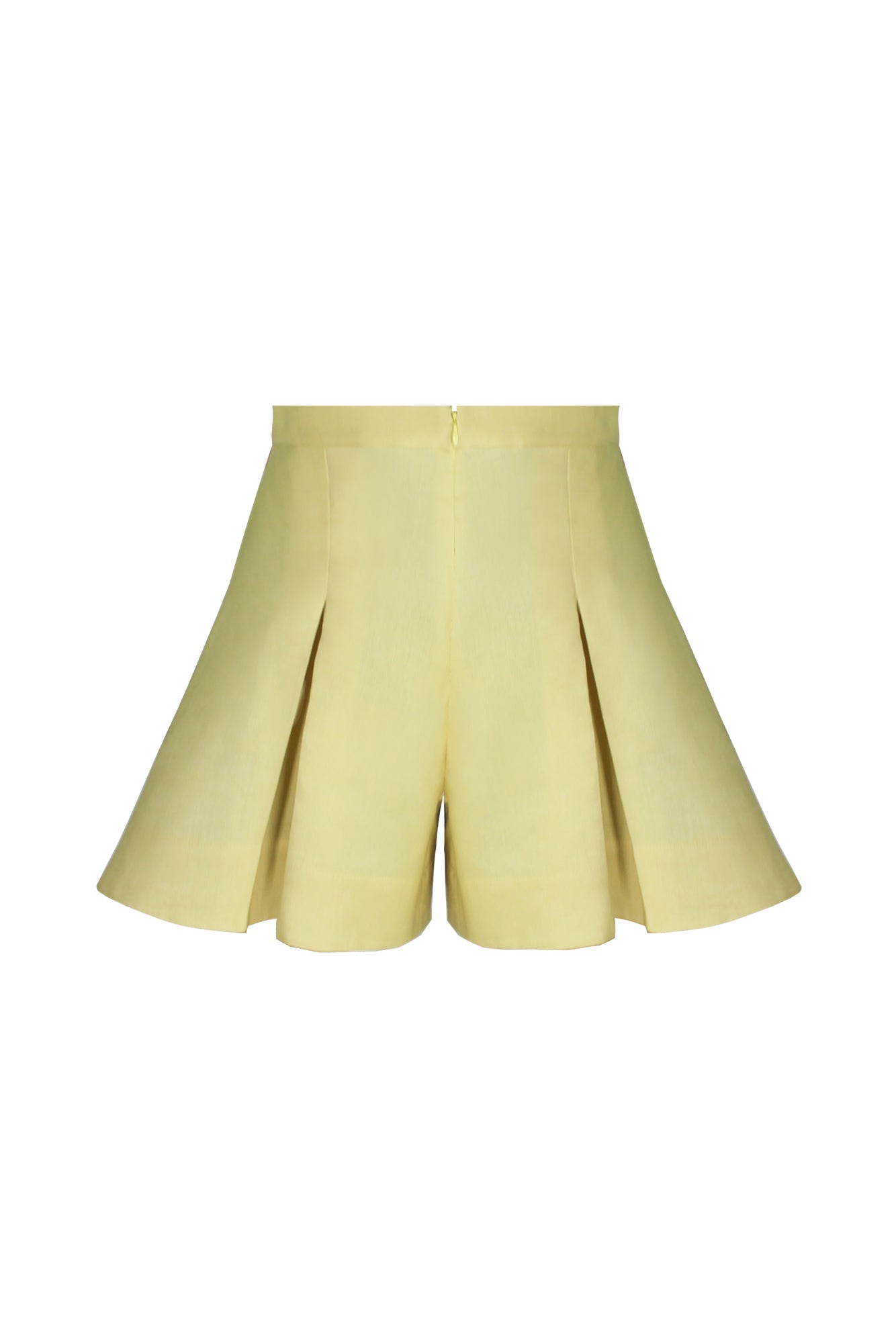 PERLA SHORT IN SOFT YELLOW - Glamourous Grace