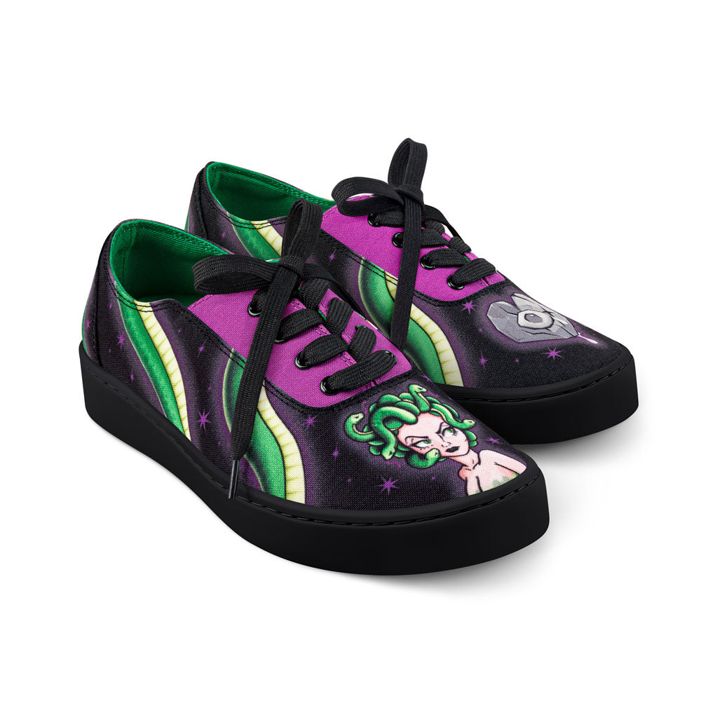 Petrified Love Women's Casual Sneakers - Glamourous Grace