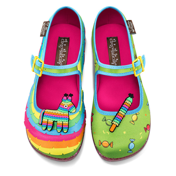 Chocolaticas® Piñata Women's Mary Jane Flat - Glamourous Grace