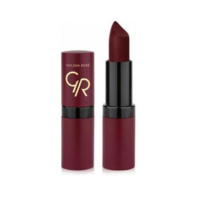 Golden Rose Velvet Matte Lipstick - Moisturizing, Paraben-Free Cosmetic for Long-Lasting Lip Color - Glamourous Grace
