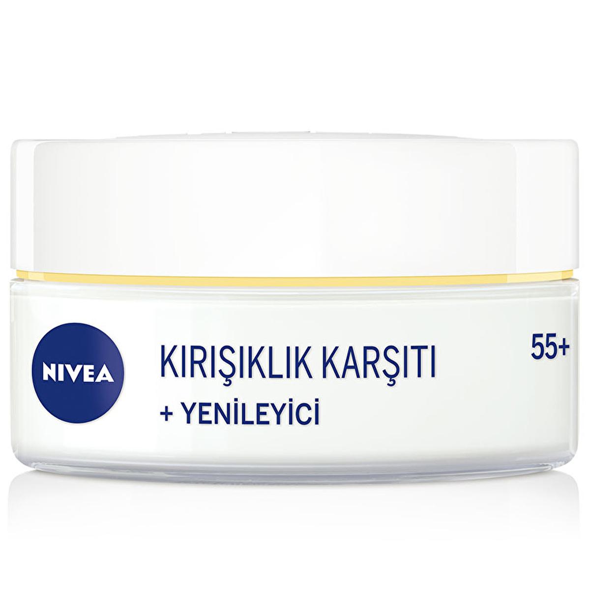 Nivea Anti-Wrinkle Face Cream for Mature Skin 55+ - Deep Moisturization & UV Protection - Glamourous Grace