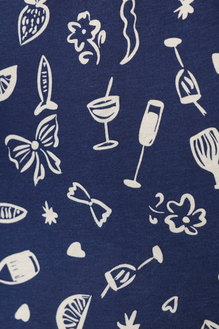 Playful Prints Al Fresco Bistro Pajama Pants