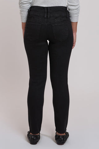 Women's Petite WannaBettaButt 3 Button Skinny Ankle Sustainable Jean