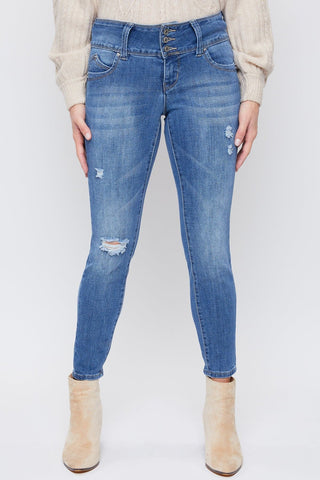 Women's Petite Sustainable WannaBettaButt Mid Rise Jeans