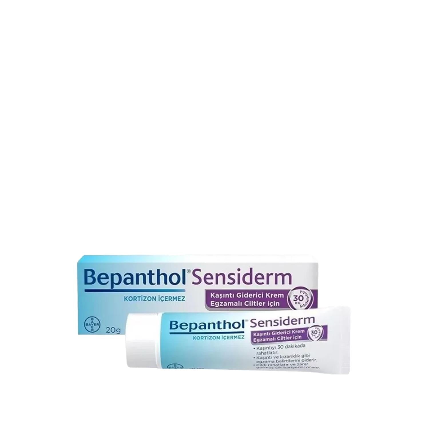 Bepanthol Sensiderm Anti-Itch Cream for Sensitive Skin - Relieves Itching, Soothes Irritation - 20g - Glamourous Grace
