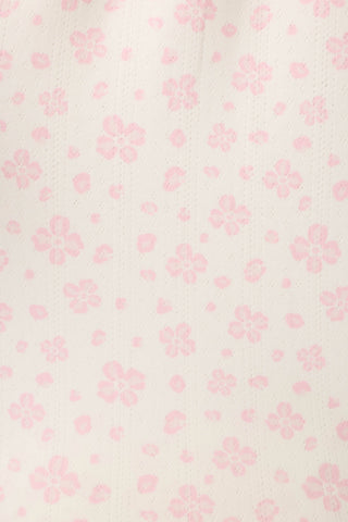 Pretty Petals Sweet Pink Floral Print 3-Piece PJ Set