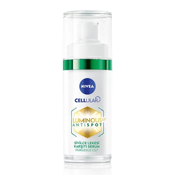 Nivea Anti-Acne Serum with Luminous630¨ Technology - Reduces Acne Scars, Smooths Complexion, 1.01 fl oz - Glamourous Grace