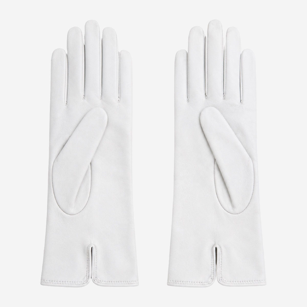 PZ01G (white) – Unlined Italian lambskin embroidered dress gloves - Glamourous Grace