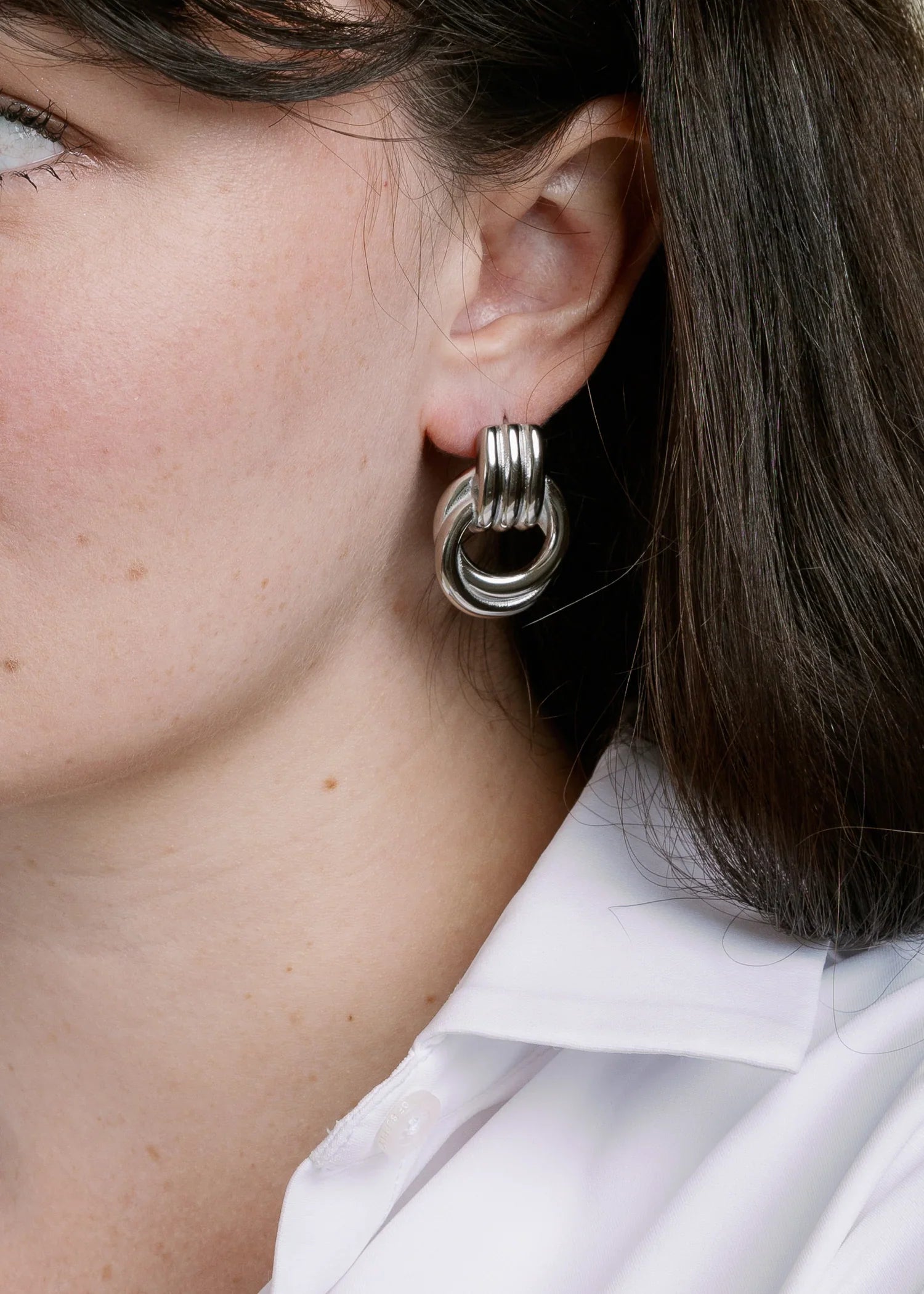 Pamela Silver Earrings