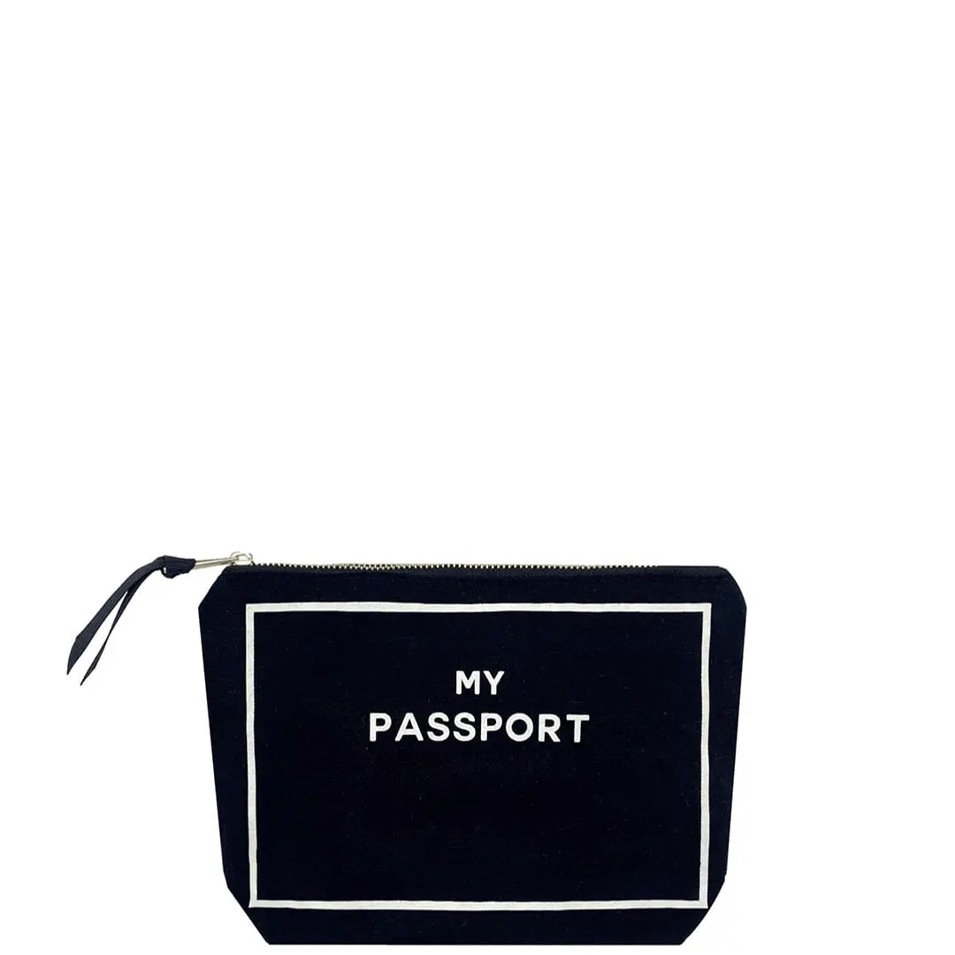 Passport Pouch – Black - Glamourous Grace