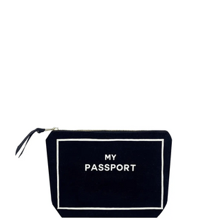 Passport Pouch – Black - Glamourous Grace