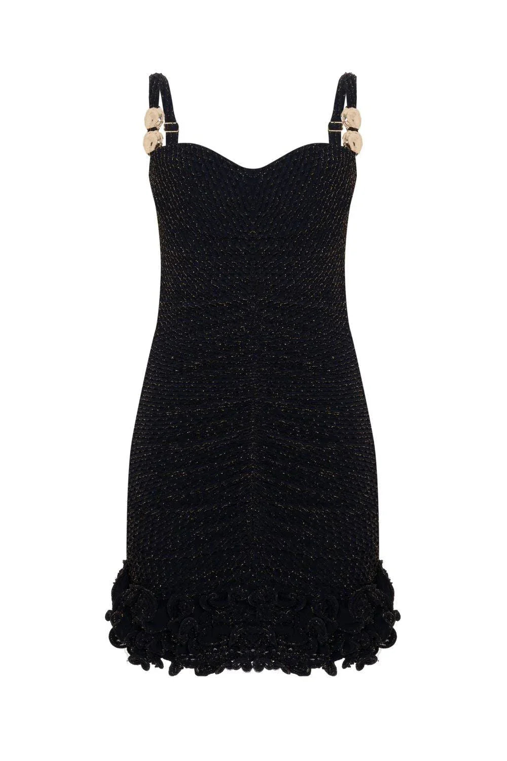 Gavea Mesh Mini Dress – Black (Final Sale) - Glamourous Grace