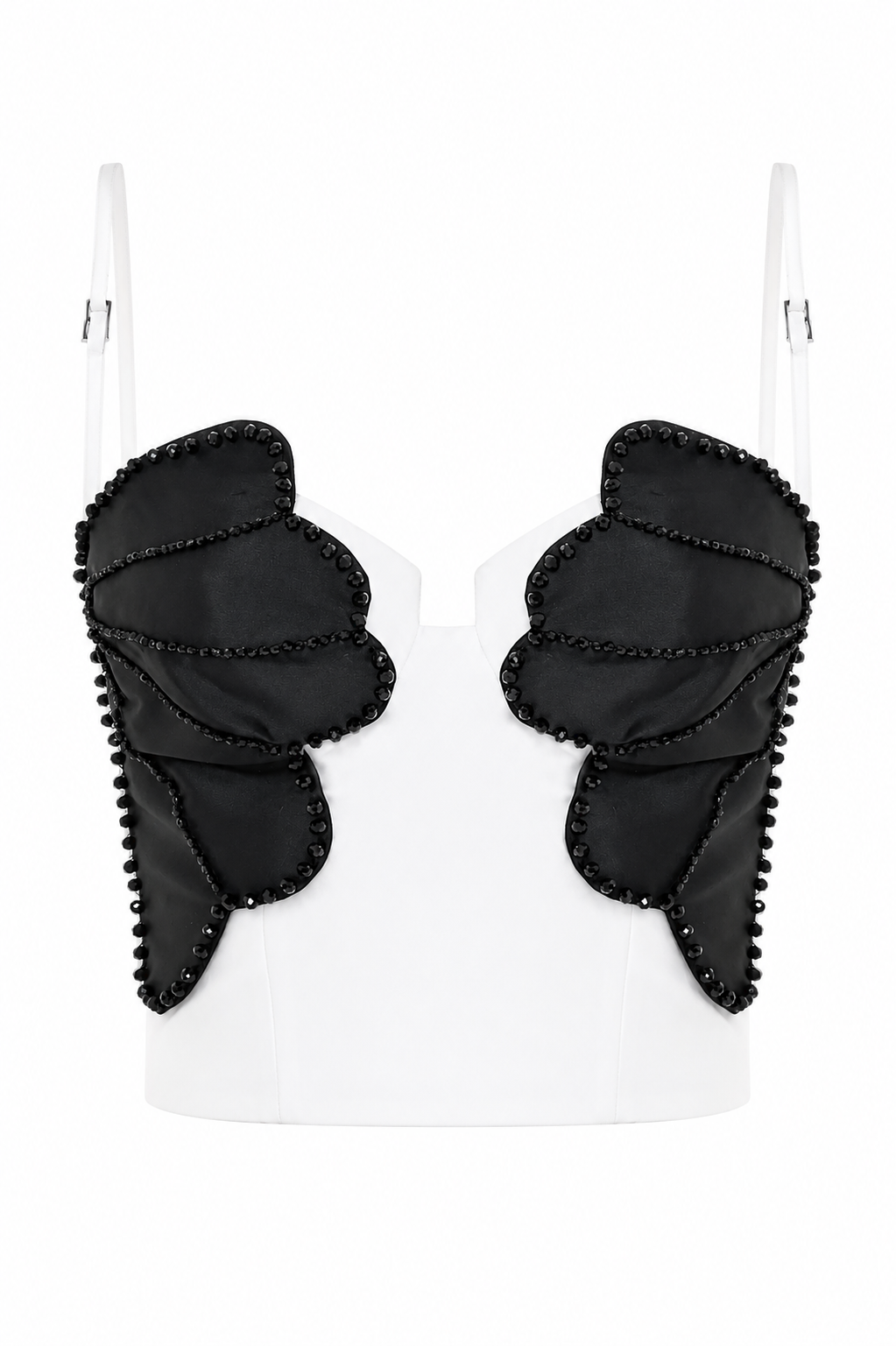 Taffeta Bloom Top - Off White (Final Sale) - Glamourous Grace