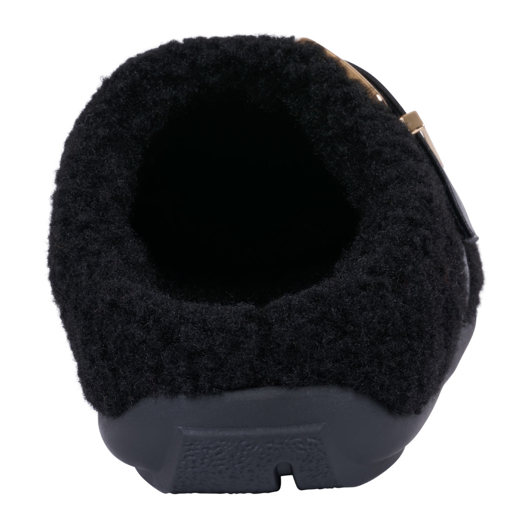 Women's Patsy Black Flat - Glamourous Grace