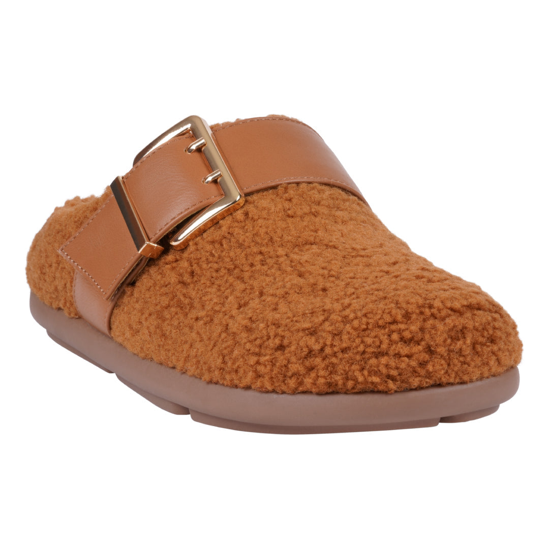 Women's Patsy Brown Flat - Glamourous Grace