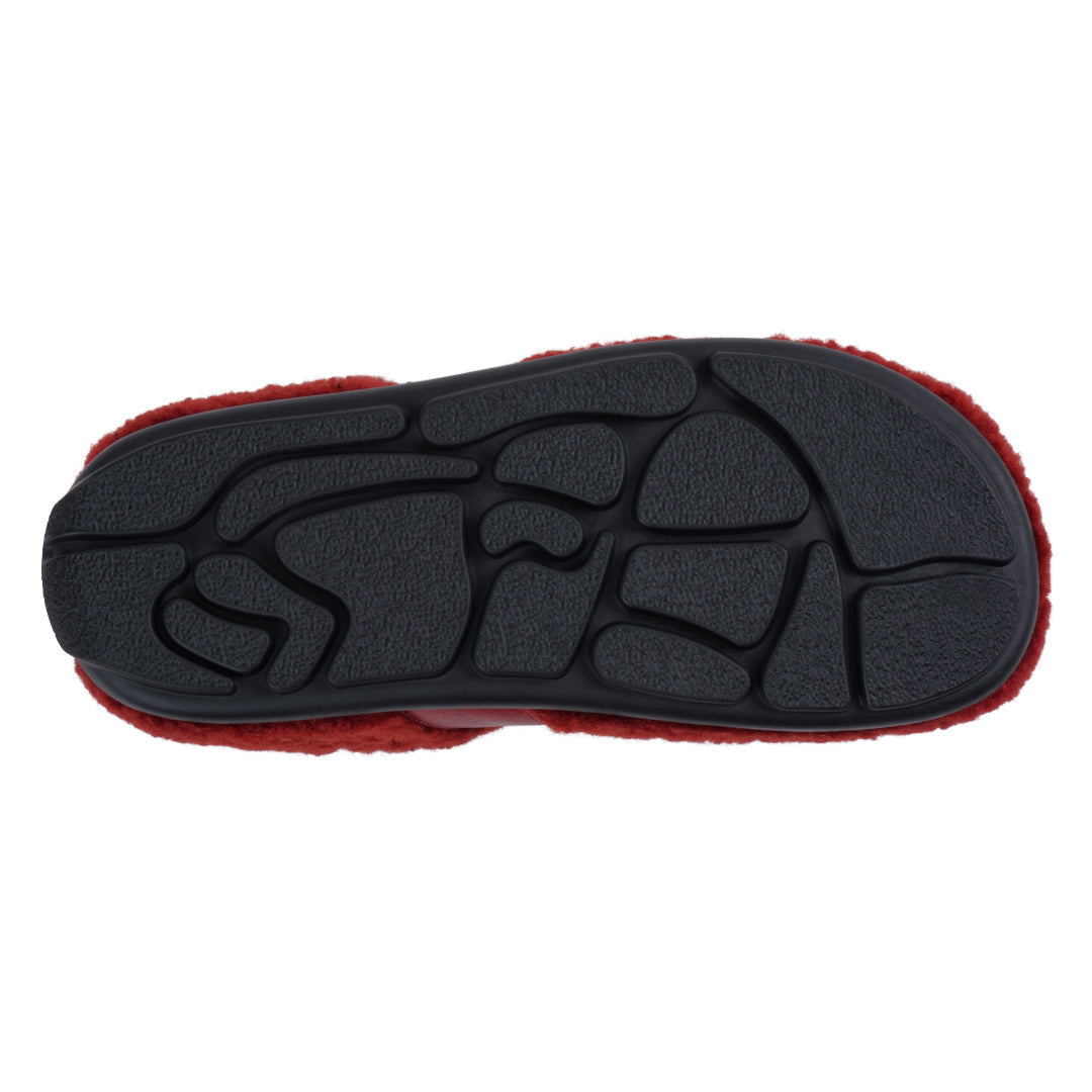 Women's Patsy Burgundy Flat - Glamourous Grace