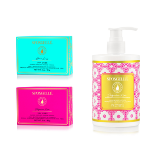 Beach Grass & Bulgarian Rose Pedi Buffer and Body Lotion Set