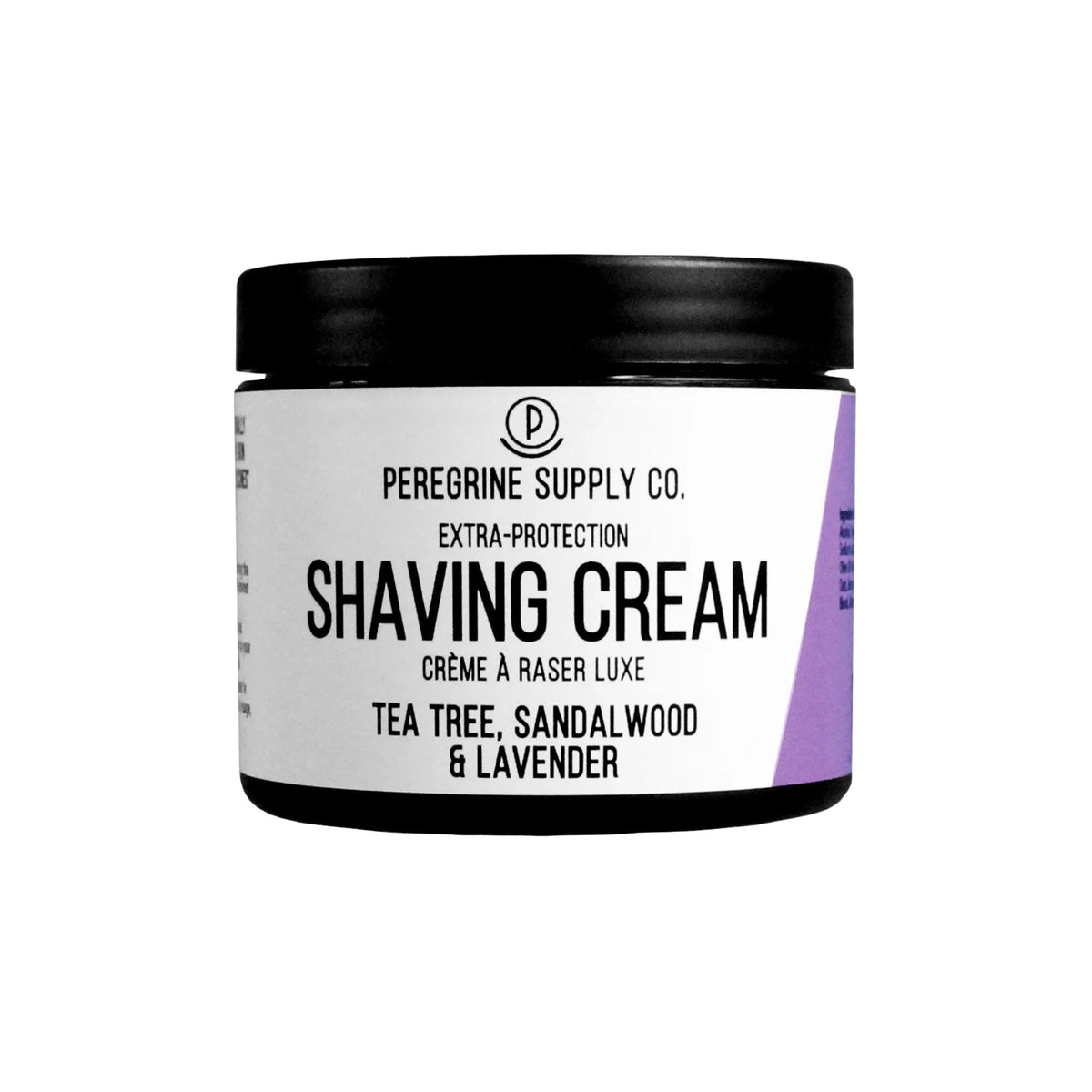 Peregrine Supply Co. Tea Tree & Lavender Shaving Cream - Glamourous Grace