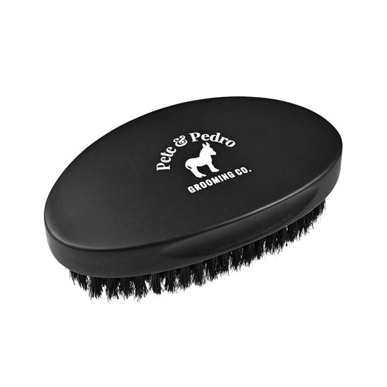 Pete & Pedro Oval Military Men's Hair & Beard Brush - Glamourous Grace