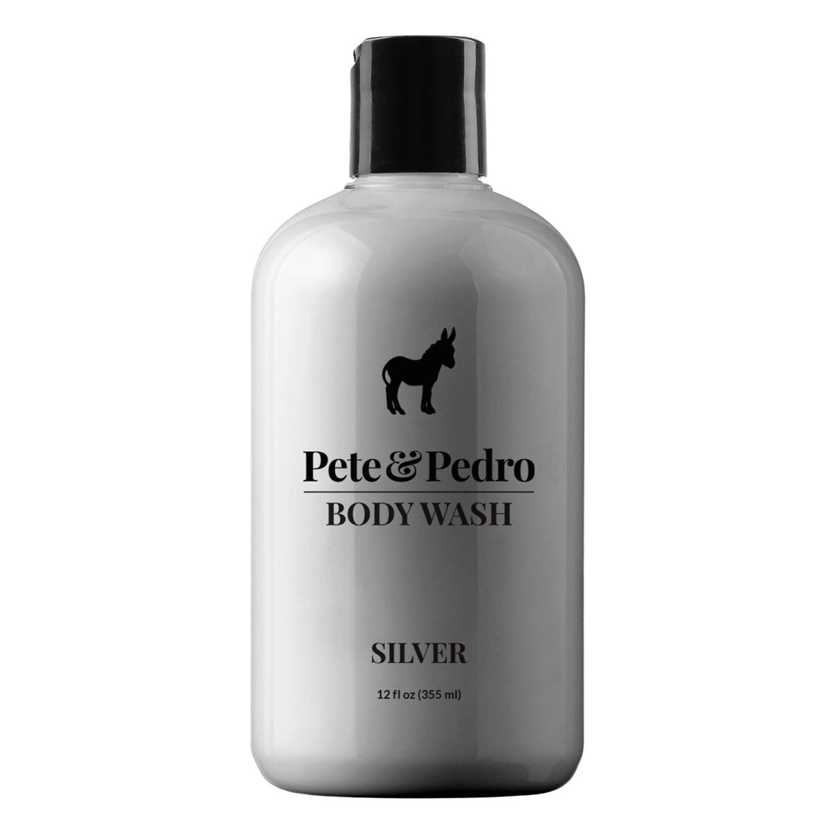 Pete & Pedro SILVER Cool Metallic Body Wash - Glamourous Grace