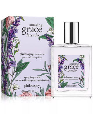 Philosophy Amazing Grace Lavender Eau de Toilette Spray for Women - 2 oz