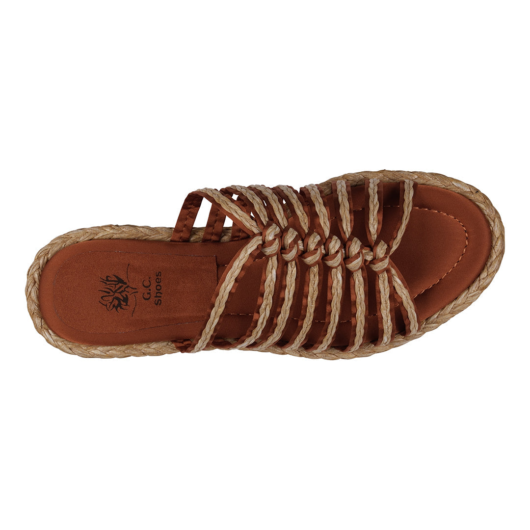 Phoenix Espadrille Strappy Flat Sandals - Glamourous Grace