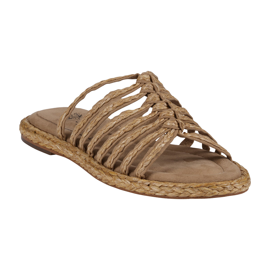 Phoenix Espadrille Strappy Flat Sandals - Glamourous Grace