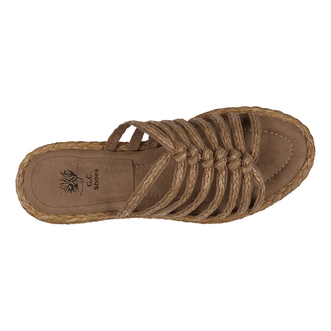 Phoenix Espadrille Strappy Flat Sandals - Glamourous Grace