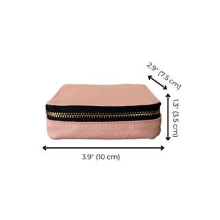 Weekly Pill Organizer Case – Small – Pink/Blush - Glamourous Grace