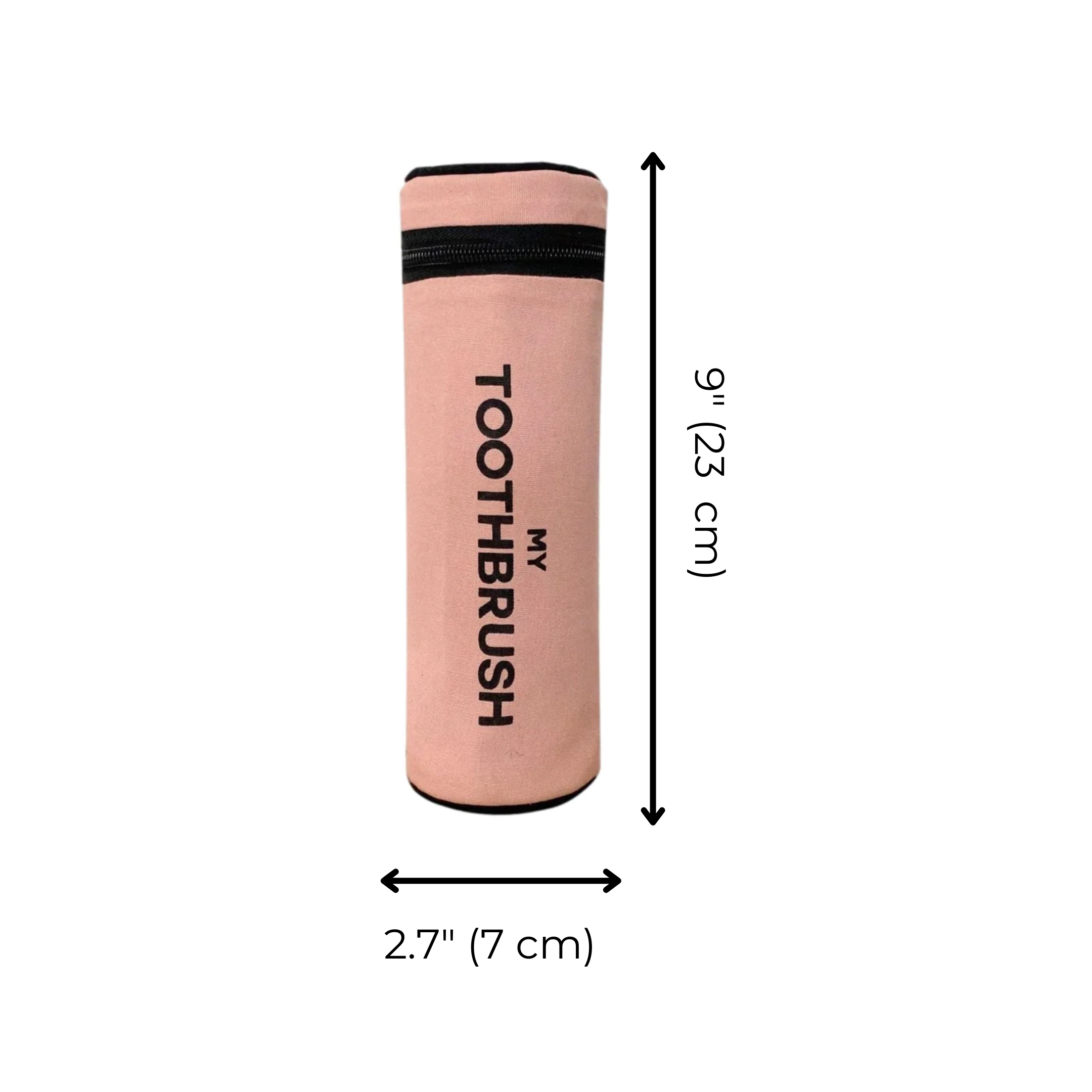 Toothbrush Travel Case – Pink/Blush - Glamourous Grace