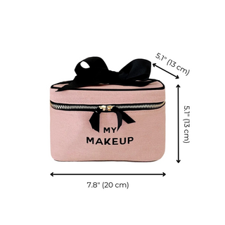 My Makeup Cosmetic Box – Pink/Blush - Glamourous Grace