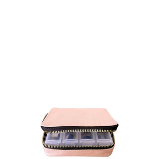 Weekly Pill Organizer Case – Small – Pink/Blush - Glamourous Grace