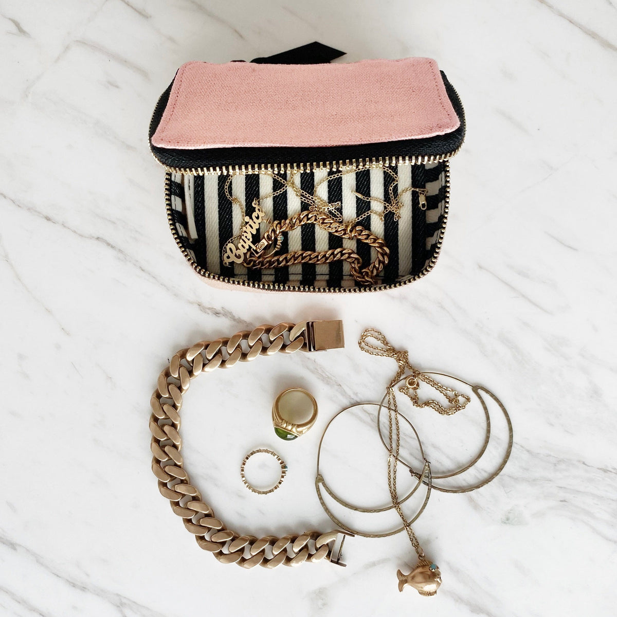 Jewelry/Trinket Box – Small – Pink/Blush - Glamourous Grace
