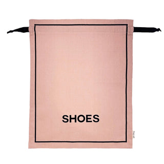 Couture Shoe Travel Bag – Pink/Blush - Glamourous Grace
