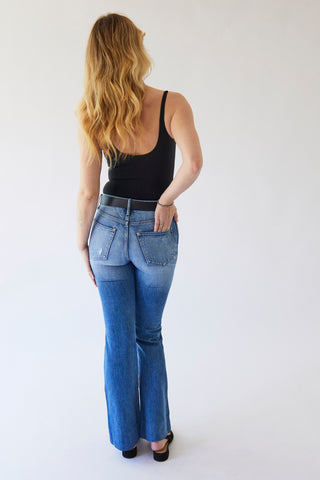 The Wanderer Flare 5 Pocket - Mabel Wash - Glamourous Grace