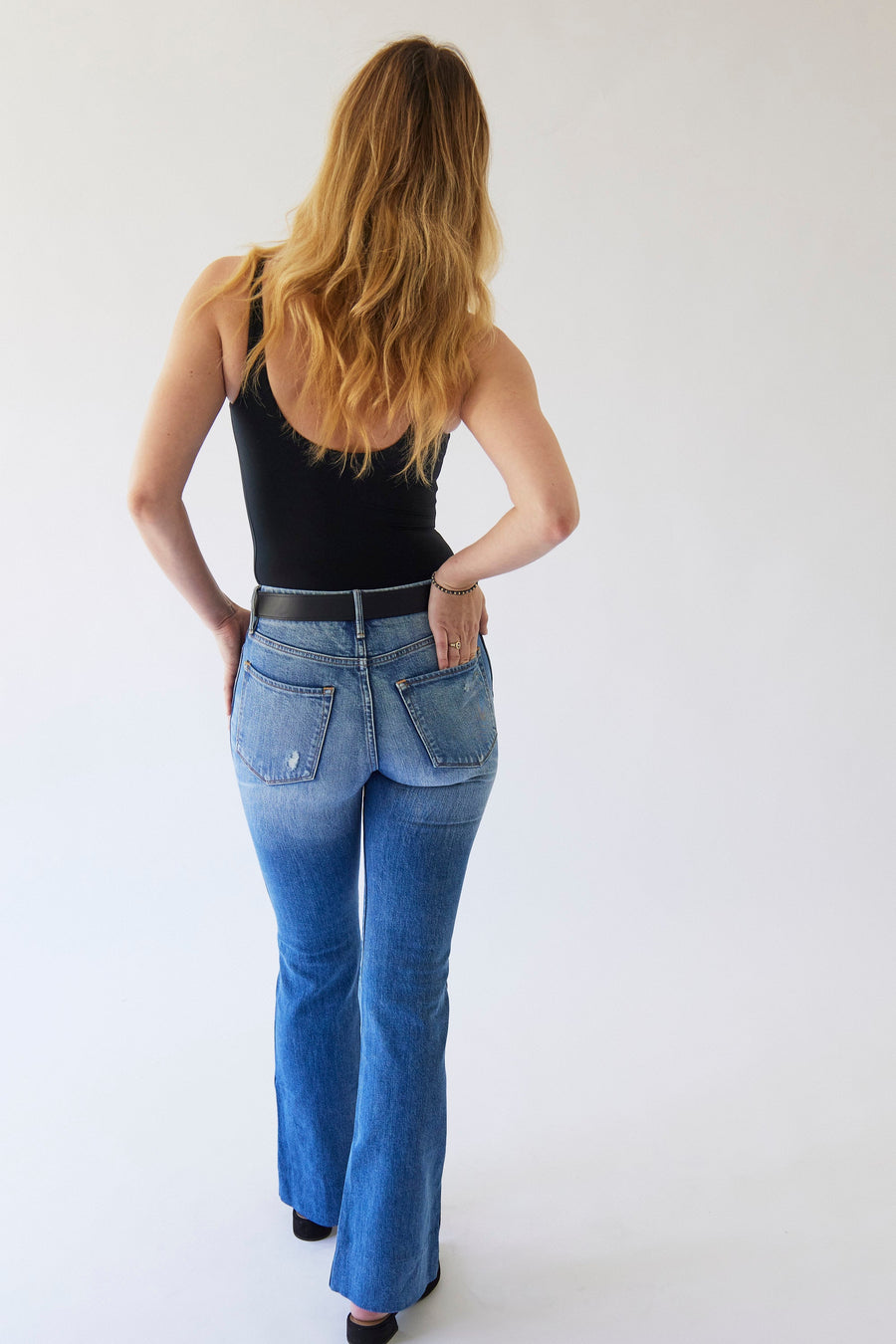 The Wanderer Flare 5 Pocket - Mabel Wash - Glamourous Grace