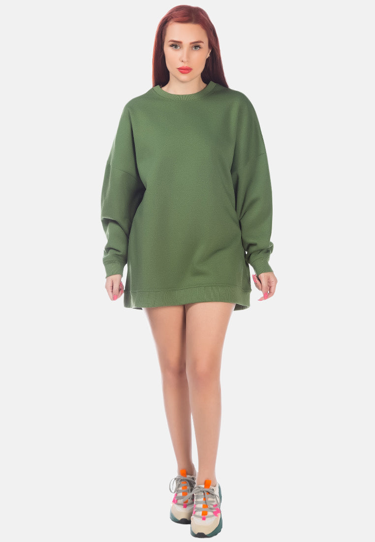 Printed Oversized Sweatshirt - Glamourous Grace