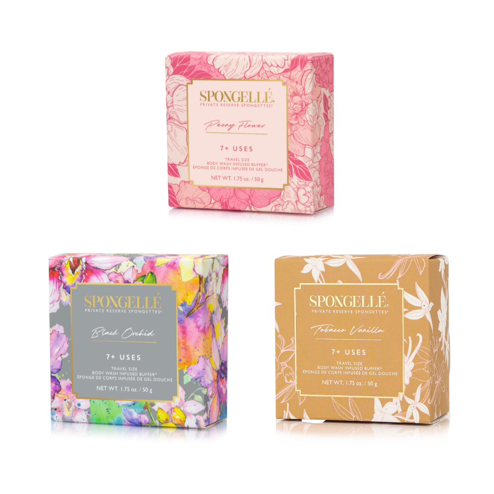 Private Reserve Travel Spongette Set - Glamourous Grace