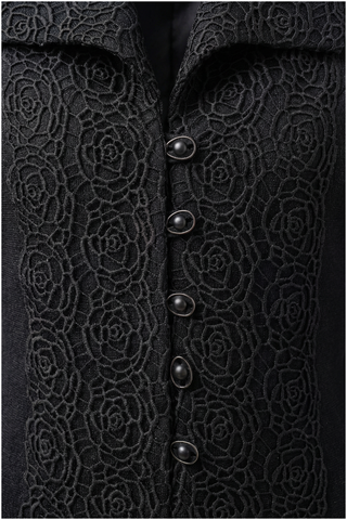 Black Tailored Lace Blazer, Jody