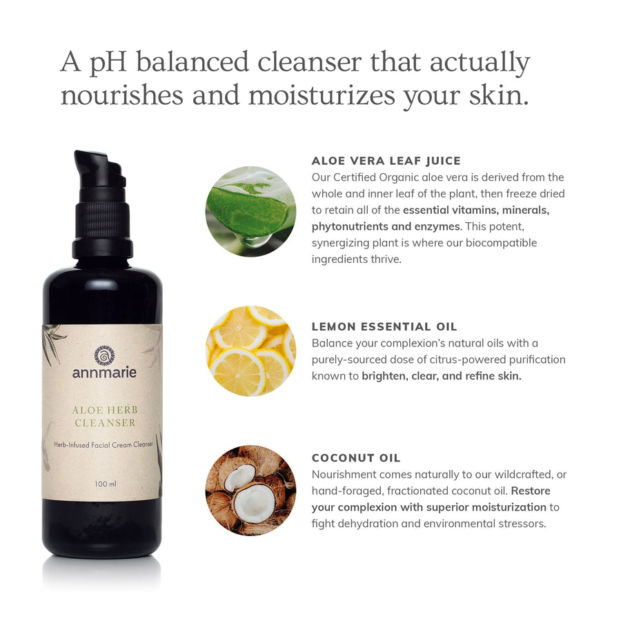 Aloe Herb Cleanser (100ml)- Collective - Glamourous Grace