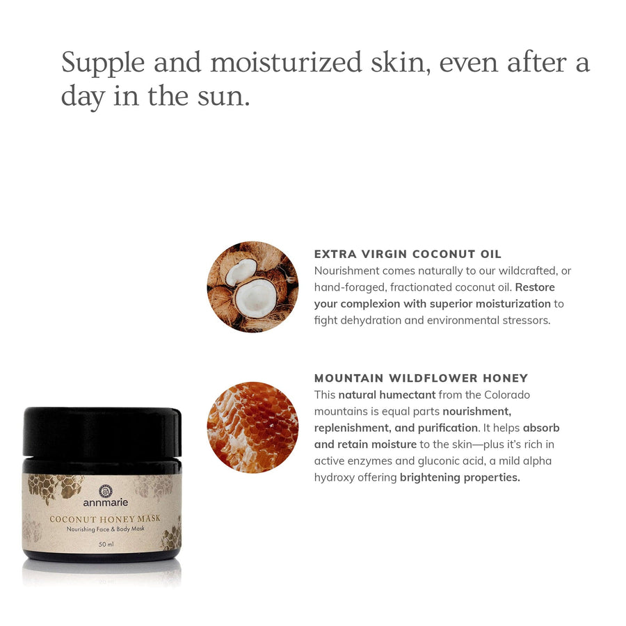 Coconut Honey Mask (50ml)- Collective - Glamourous Grace