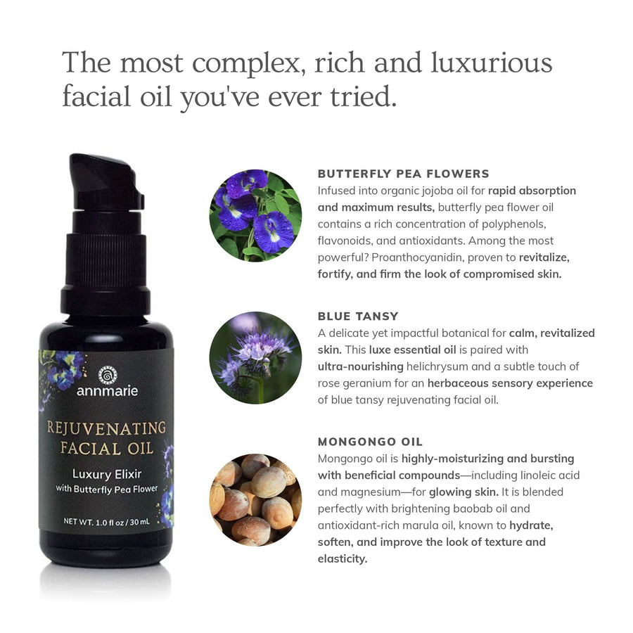 Rejuvenating Facial Oil (30ml)- Collective - Glamourous Grace