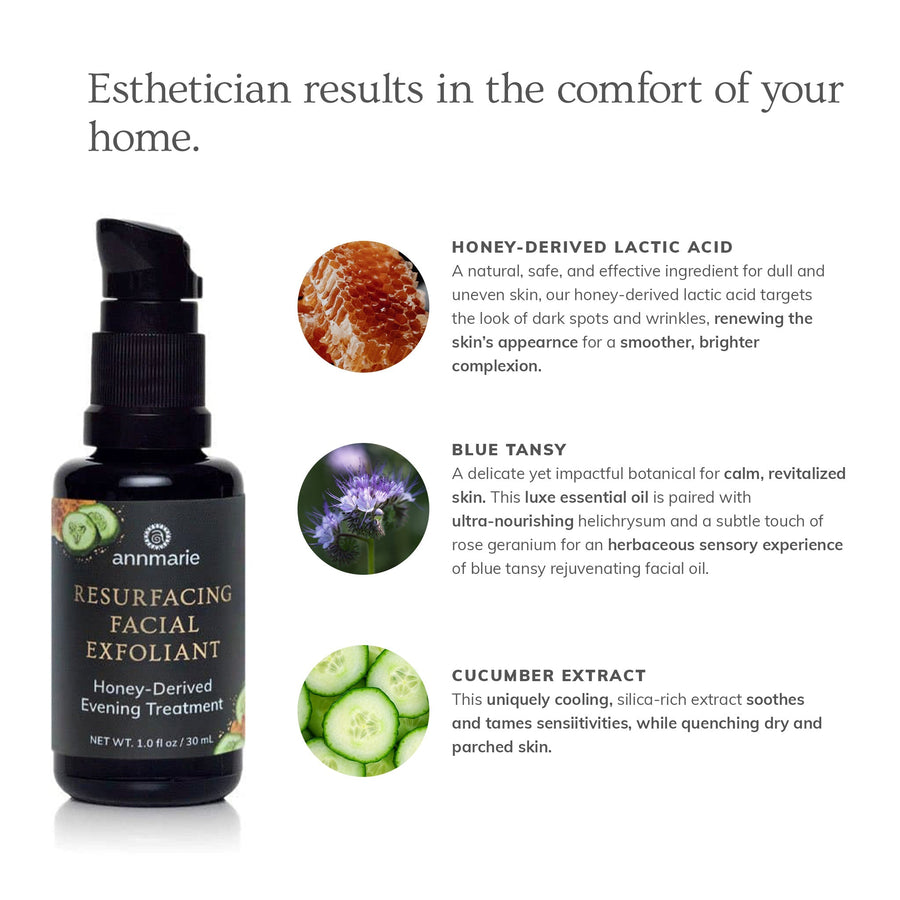 Resurfacing Facial Exfoliant (30ml)- Collective - Glamourous Grace