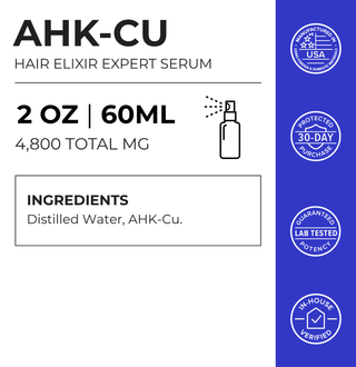 AHK-Cu Copper Peptide Hair Serum 4800mg