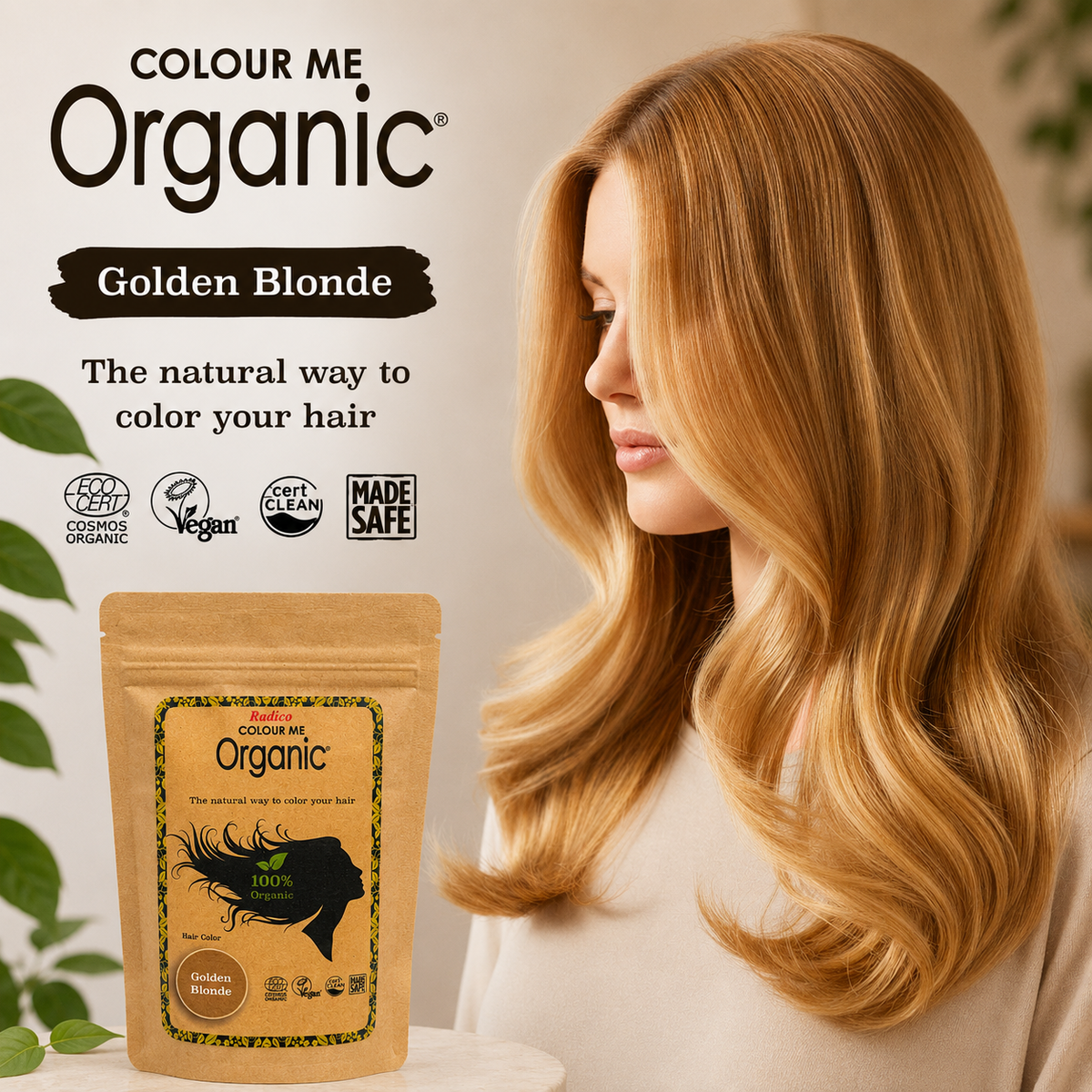Golden Blonde - Organic Hair Color
