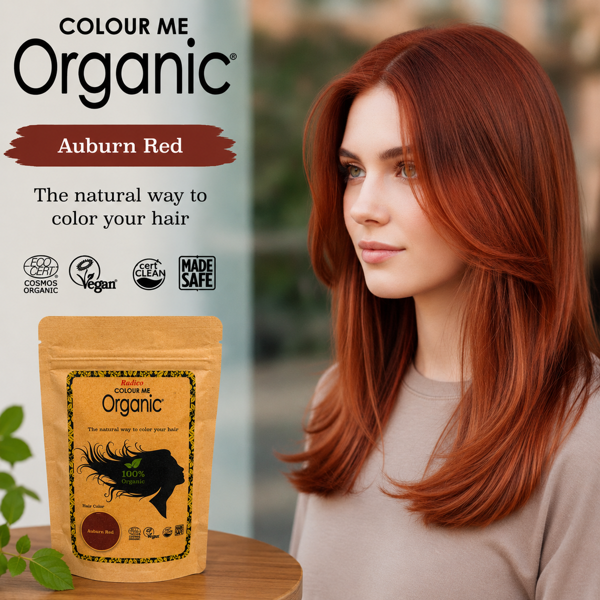 Auburn Red - Organic Hair Color