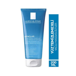 La Roche Posay Effaclar Gel 200ml - Soap-Free Facial Cleansing Gel for Sensitive & Oily Skin - Glamourous Grace