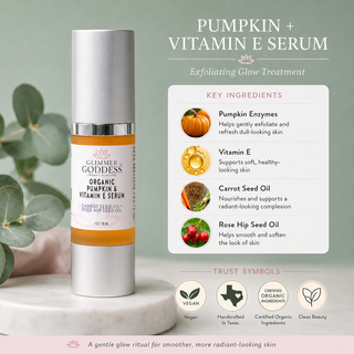 Organic Pumpkin Enzyme Serum – Exfoliating Glow Treatment